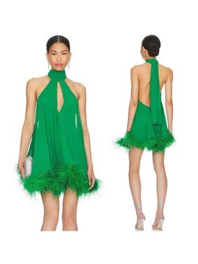 Lovers and Friends Jessica Dress in Kelly Green